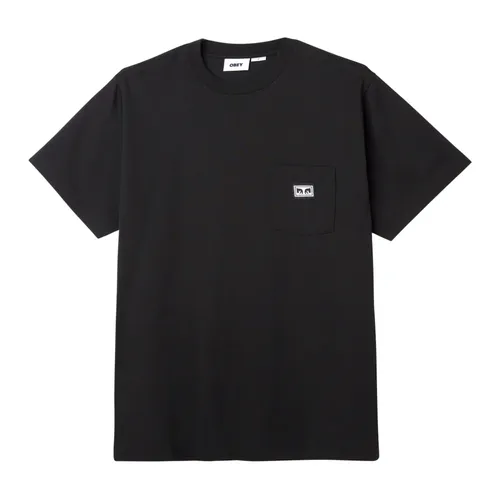 Obey - Tops > T-Shirts - Black - Obey - Modalova