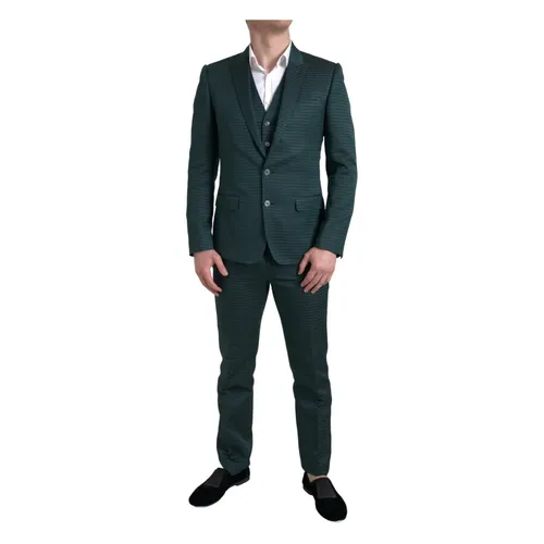 Suits > Suit Sets > Single Breasted Suits - - Dolce & Gabbana - Modalova