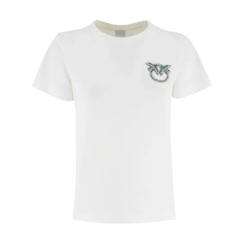 Pinko - Tops > T-Shirts - White - Pinko - Modalova