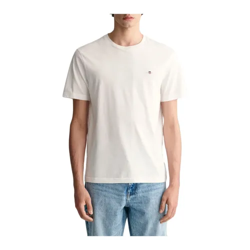Gant - Tops > T-Shirts - White - Gant - Modalova
