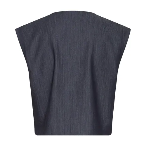 Ichi - Jackets > Vests - Blue - Ichi - Modalova