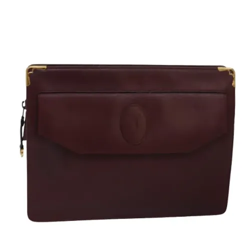 Pre-owned > Pre-owned Bags > Pre-owned Clutches - - Cartier Vintage - Modalova