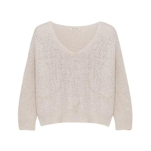 Knitwear > V-neck Knitwear - - The New Society - Modalova