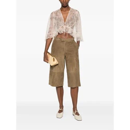 Blouses & Shirts > Blouses - - Alberta Ferretti - Modalova
