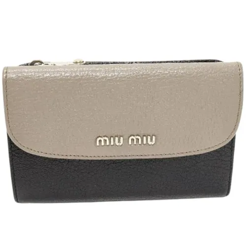 Pre-owned > Pre-owned Accessories > Pre-owned Wallets - - Miu Miu Pre-owned - Modalova