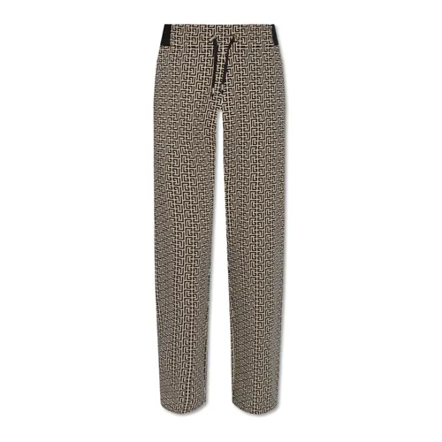Trousers > Straight Trousers - - Balmain - Modalova
