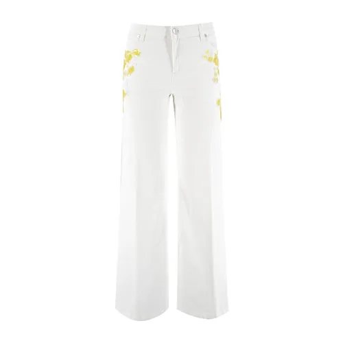 Trousers > Wide Trousers - - Ermanno Scervino - Modalova