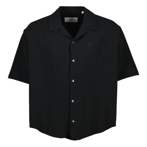 Shirts > Short Sleeve Shirts - - Ami Paris - Modalova