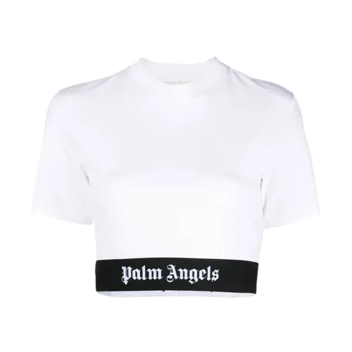 Tops > T-Shirts - - Palm Angels - Modalova