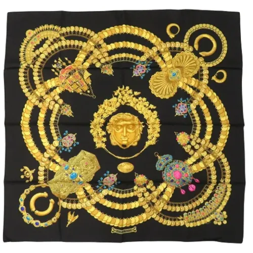 Pre-owned > Pre-owned Accessories > Pre-owned Scarves - - Hermès Vintage - Modalova