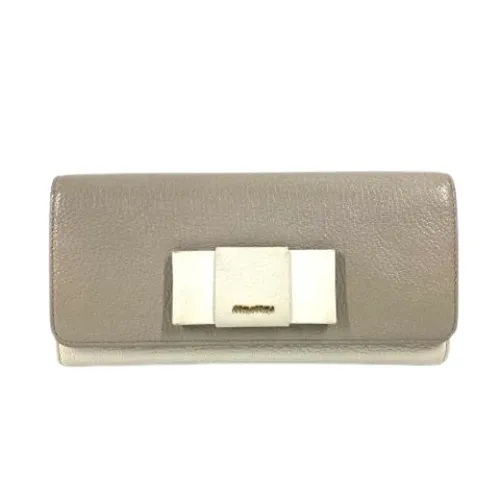 Pre-owned > Pre-owned Accessories > Pre-owned Wallets - - Miu Miu Pre-owned - Modalova