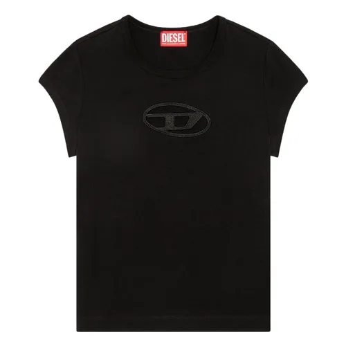 Diesel - Tops > T-Shirts - Black - Diesel - Modalova