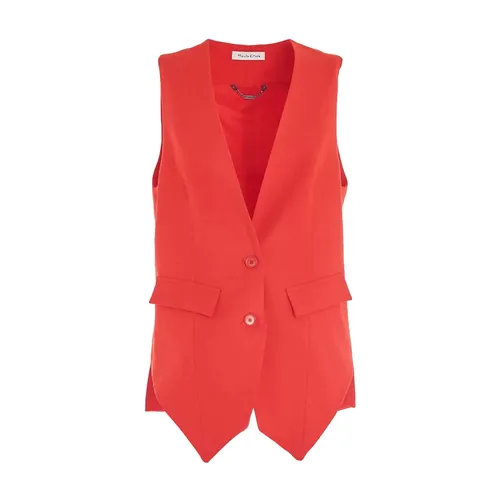 Jackets > Vests - - Manila Grace - Modalova