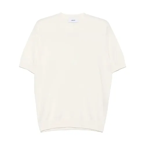 Lardini - Tops > T-Shirts - Beige - Lardini - Modalova