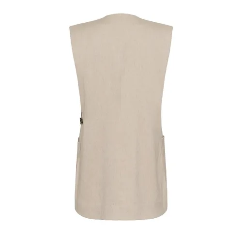 Jackets > Vests - - Soaked in Luxury - Modalova