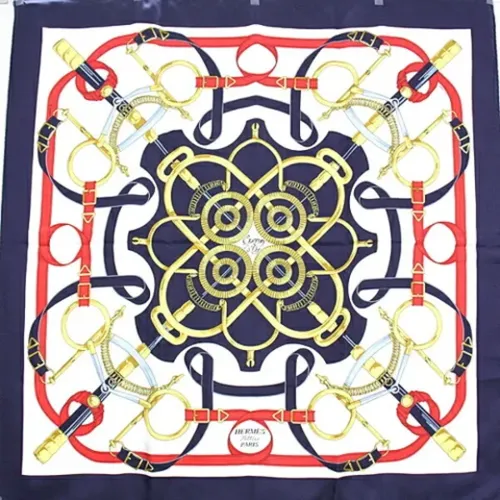 Pre-owned > Pre-owned Accessories > Pre-owned Scarves - - Hermès Vintage - Modalova
