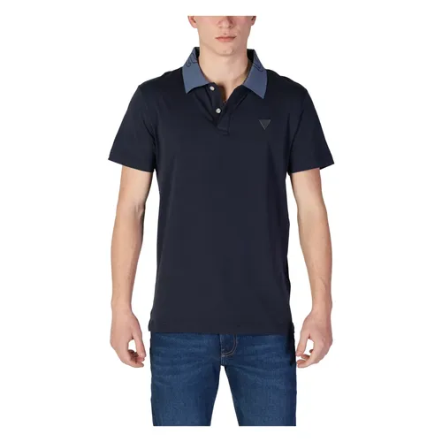 Guess - Tops > Polo Shirts - Blue - Guess - Modalova