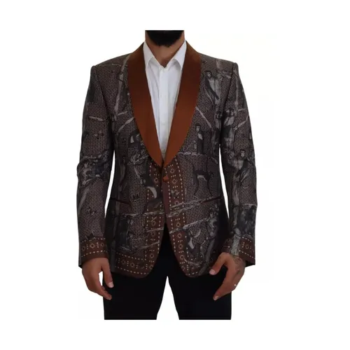 Jackets > Blazers - - Dolce & Gabbana - Modalova