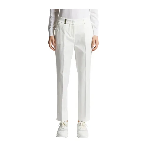 Trousers > Straight Trousers - - Peserico - Modalova