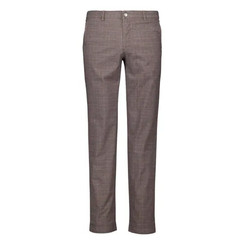 Com4 - Trousers > Chinos - Brown - Com4 - Modalova
