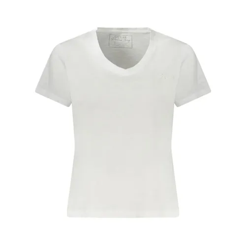 Guess - Tops > T-Shirts - White - Guess - Modalova