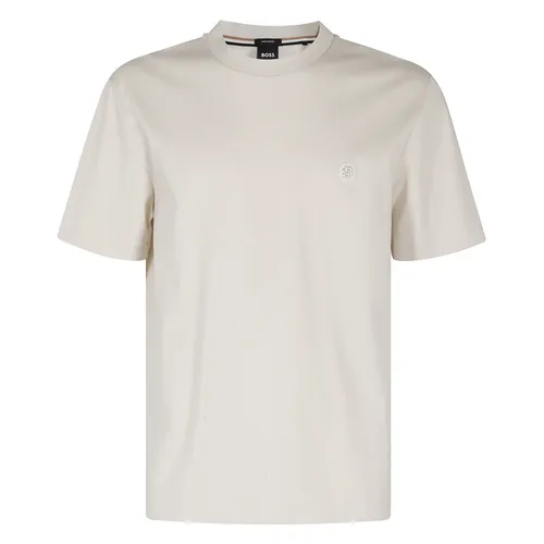 Hugo - Tops > T-Shirts - Beige - Hugo - Modalova