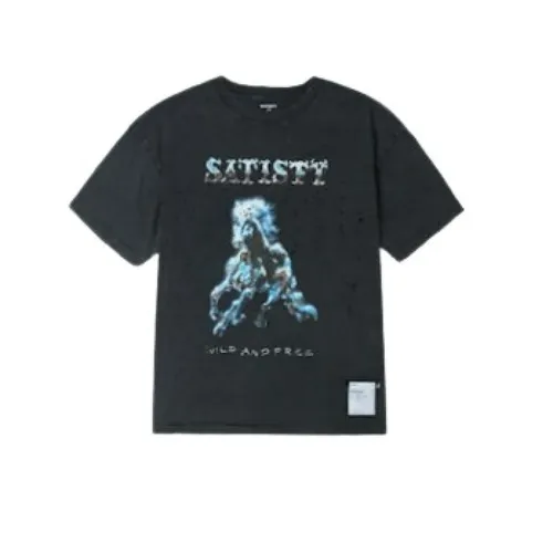 Satisfy - Tops > T-Shirts - Black - Satisfy - Modalova