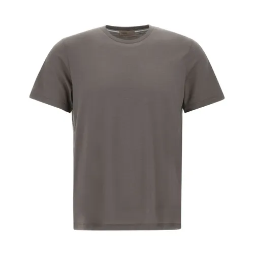 Herno - Tops > T-Shirts - Gray - Herno - Modalova