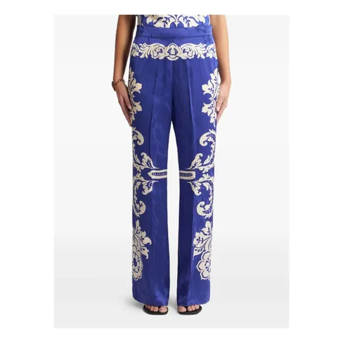 Trousers > Straight Trousers - - Etro - Modalova