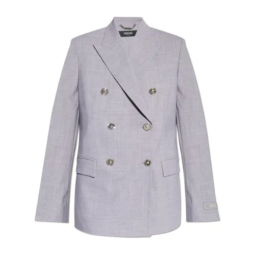 Jackets > Blazers - - Versace - Modalova