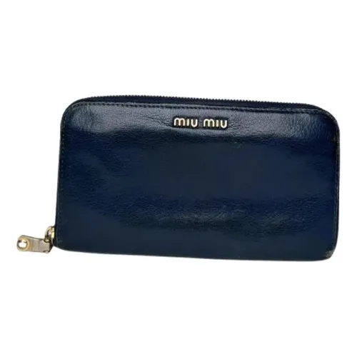 Pre-owned > Pre-owned Accessories > Pre-owned Wallets - - Miu Miu Pre-owned - Modalova