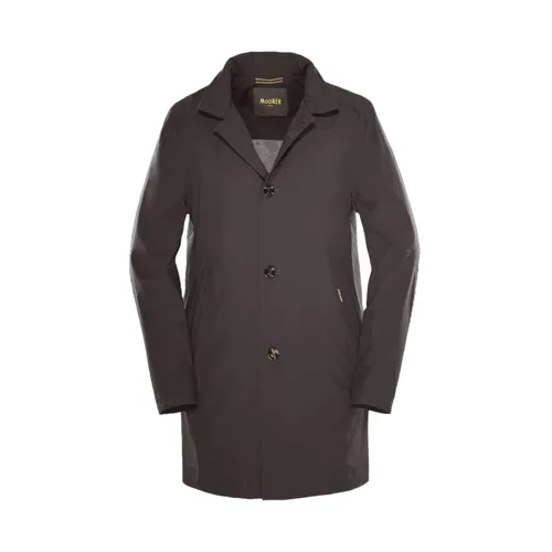 Coats > Single-Breasted Coats - - Moorer - Modalova