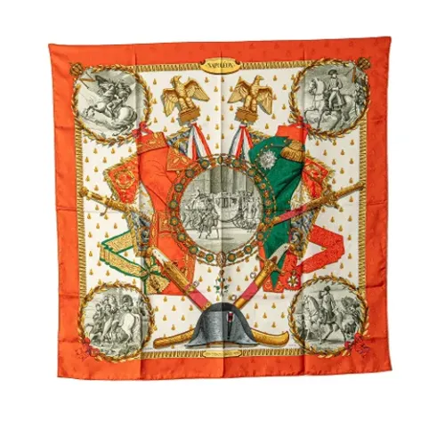 Pre-owned > Pre-owned Accessories > Pre-owned Scarves - - Hermès Vintage - Modalova
