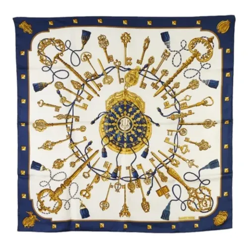 Pre-owned > Pre-owned Accessories > Pre-owned Scarves - - Hermès Vintage - Modalova