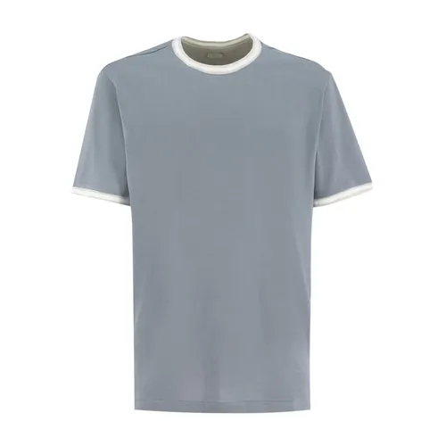 Eleventy - Tops > T-Shirts - Blue - Eleventy - Modalova