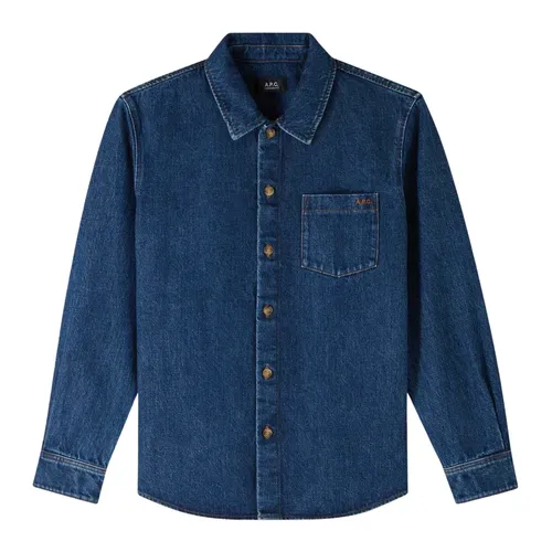 Shirts > Denim Shirts - - A.p.c. - Modalova