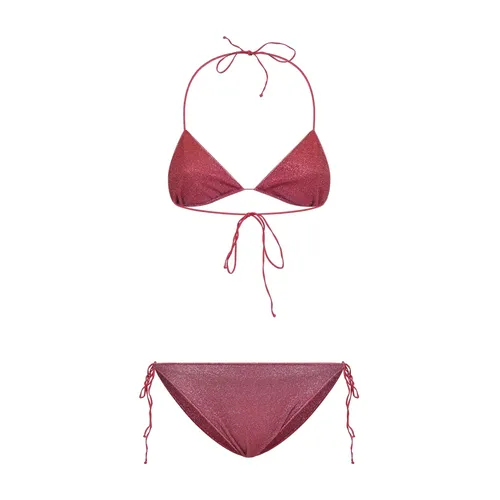 Oseree - Swimwear > Bikinis - Red - Oseree - Modalova