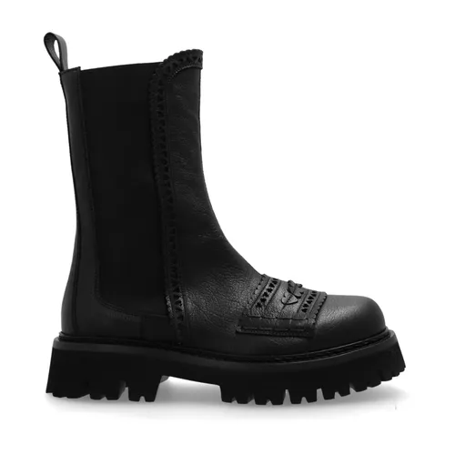 Shoes > Boots > Chelsea Boots - - Moschino - Modalova