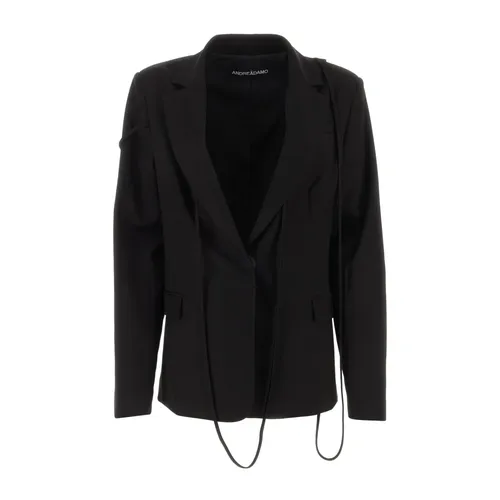 Jackets > Blazers - - Andrea Adamo - Modalova