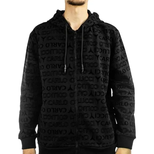 Sweatshirts & Hoodies > Zip-throughs - - Carlo Colucci - Modalova