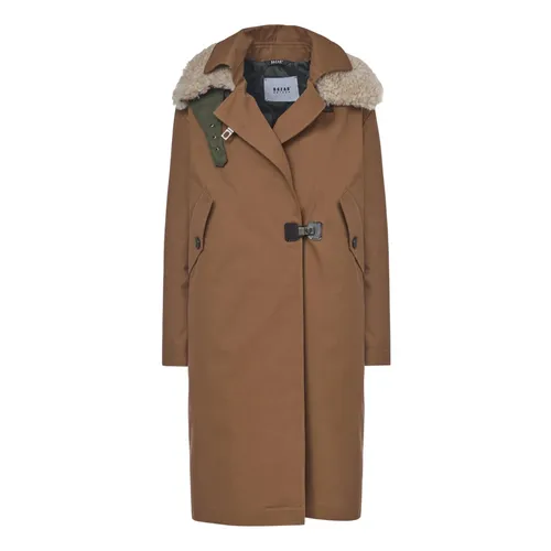 Coats > Single-Breasted Coats - - Bazar Deluxe - Modalova