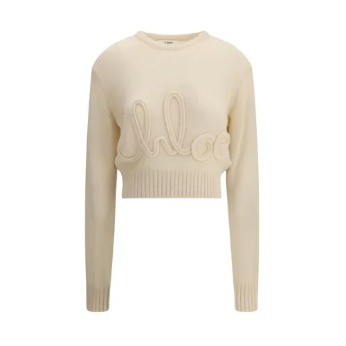 Knitwear > Round-neck Knitwear - - Chloé - Modalova
