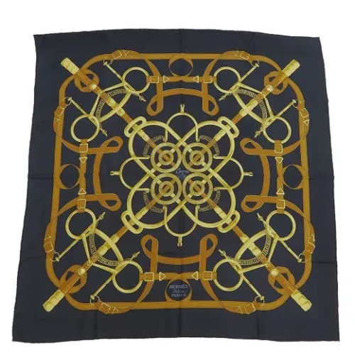 Pre-owned > Pre-owned Accessories > Pre-owned Scarves - - Hermès Vintage - Modalova