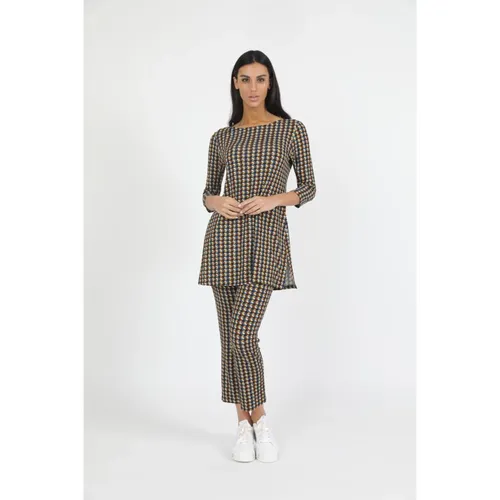 Trousers > Cropped Trousers - - Via Masini 80 - Modalova