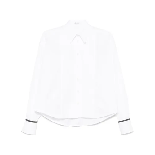 Blouses & Shirts > Shirts - - Brunello Cucinelli - Modalova