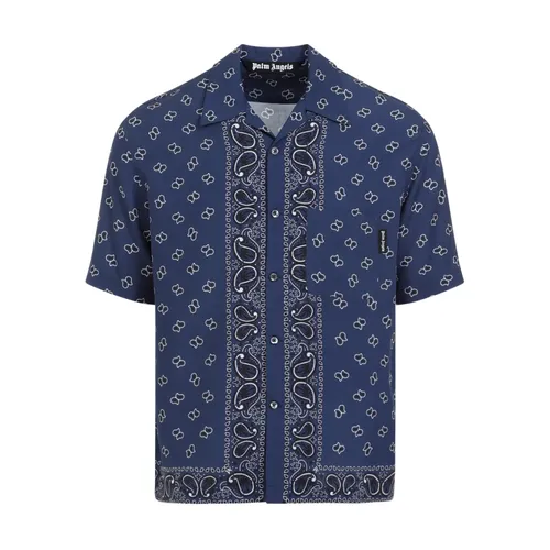 Shirts > Short Sleeve Shirts - - Palm Angels - Modalova
