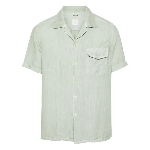 Shirts > Short Sleeve Shirts - - Eleventy - Modalova