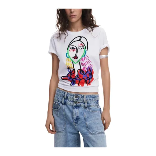 Tops > T-Shirts - - Desigual - Modalova