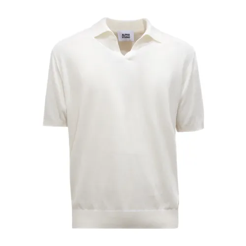 Tops > Polo Shirts - - Alpha Studio - Modalova