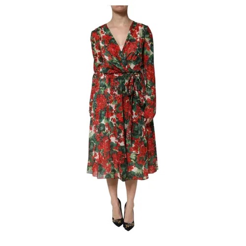Dresses > Day Dresses > Midi Dresses - - Dolce & Gabbana - Modalova